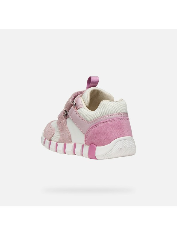 Geox Розови детски обувки за първи стъпки Geox Iupidoo