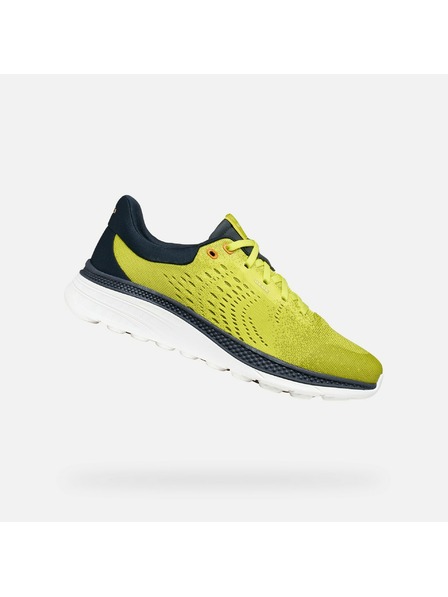 Geox Светлозелени мъжки кецове Geox Spherica Actif X1