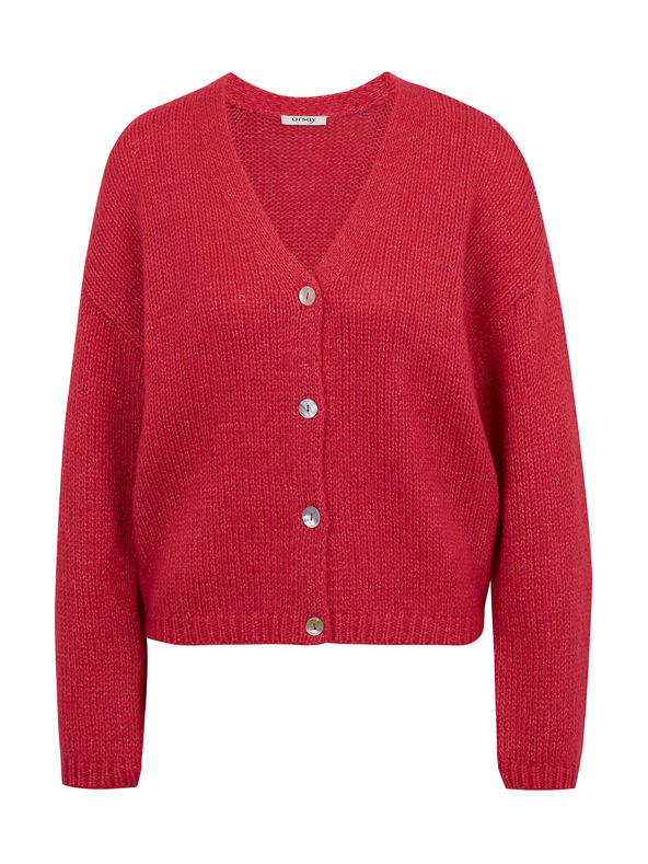 Orsay Тъмнорозова дамска свободна жилетка ORSAY