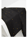 Moodo Шал със златен принт черен Moodo