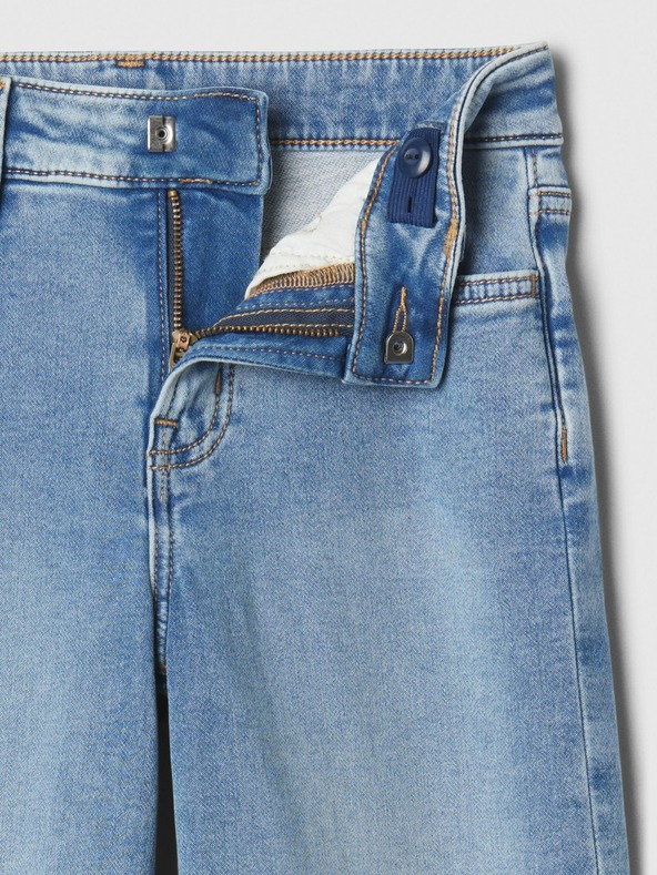 GAP Детски дънки High Rise Wide-Leg SuperSoft GAP