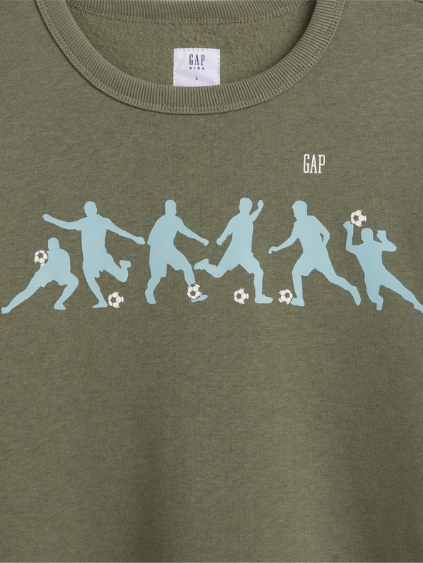 GAP Детски суитшърт с логото на GAP