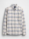 GAP Дамска каре риза Oxford Shirt GAP