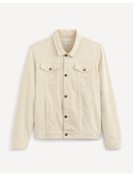 Celio Кремаво дънково яке Celio Arucha