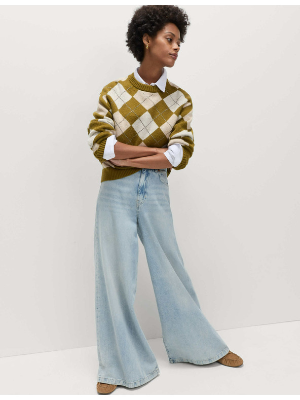 Marks & Spencer Широки дънки от смес lyocell™ Marks & Spencer