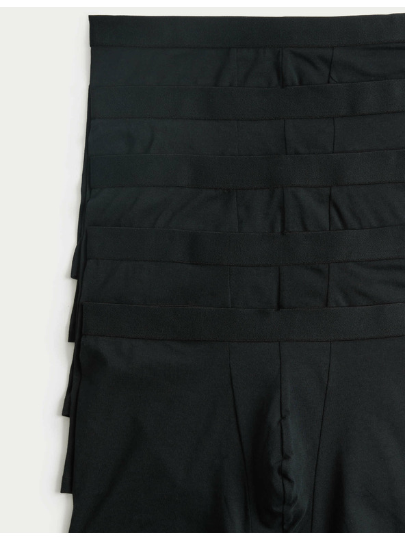 Marks & Spencer Комплект от пет мъжки боксерки в черно Marks & Spencer