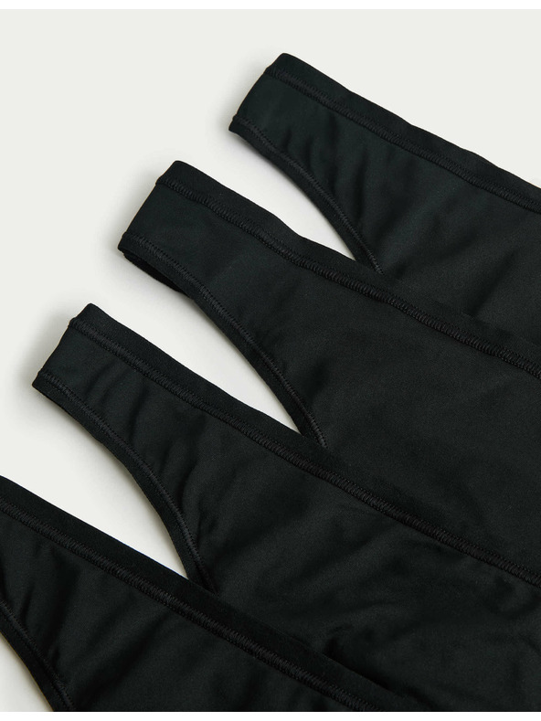 Marks & Spencer Комплект от пет дамски панталона в черно Marks & Spencer