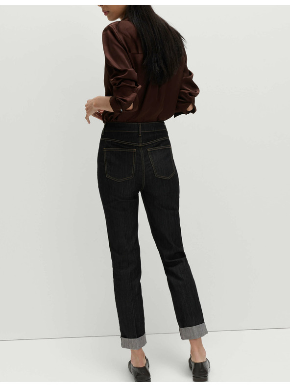 Marks & Spencer Елегантни дънки с цигарена кройка Harper Marks & Spencer черни