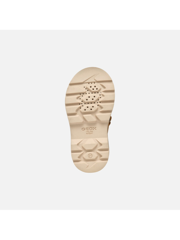 Geox Жълти детски боти Geox Kiddartah