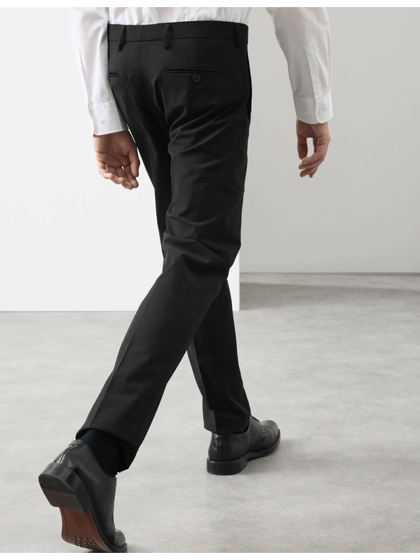 Marks & Spencer Леко заострени панталони от вълнена смес Marks & Spencer