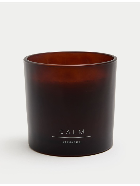 Marks & Spencer Успокояваща свещ с 3 фитила Marks & Spencer жълта