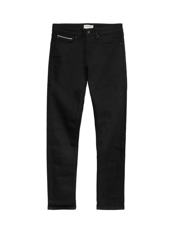 Marks & Spencer Еластични дънки в японски стил, тясна кройка Marks & Spencer черен