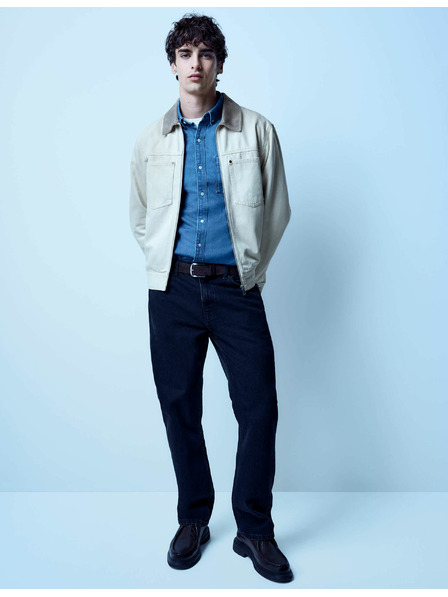 Marks & Spencer Свободни дънки с права кройка Authentic Marks & Spencer черни