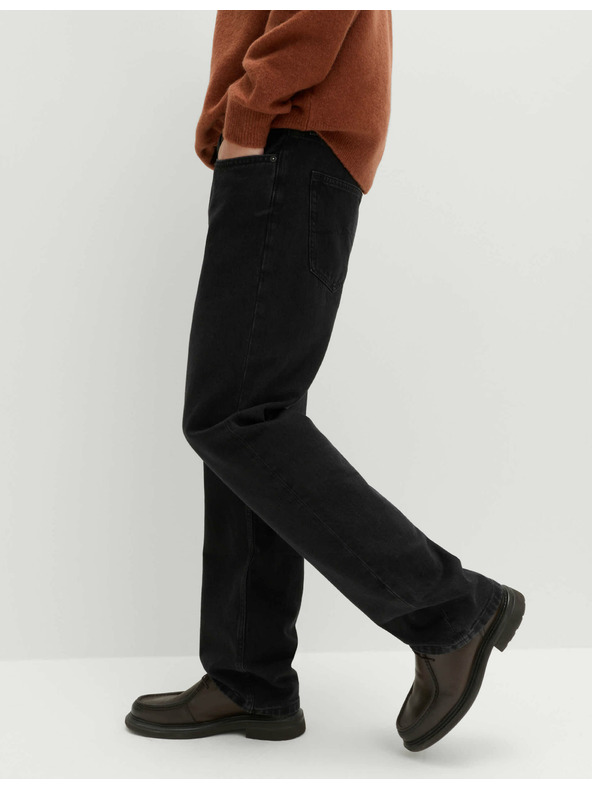 Marks & Spencer Свободни дънки с права кройка Authentic Marks & Spencer черни