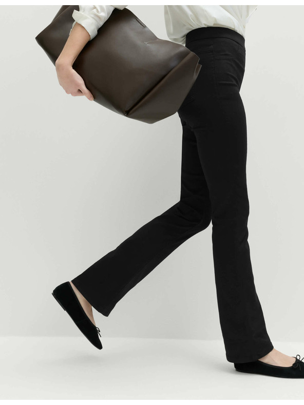 Marks & Spencer Джегинси с разширени крачоли Marks & Spencer черни