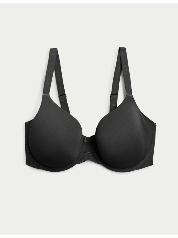 Marks & Spencer Сутиен с подплънки и пълни чашки, размер 4, с подплънки и пълни чашки. A-E Marks & Spencer черен