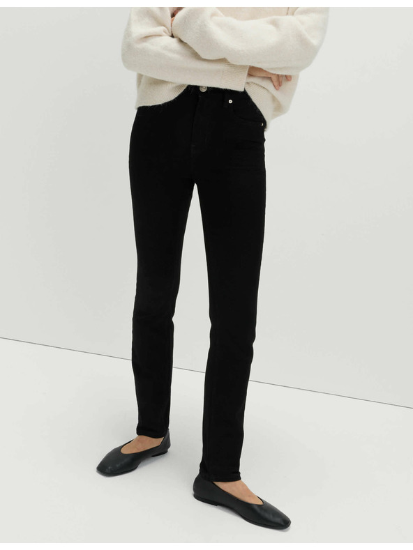 Marks & Spencer Дънки Lily със стеснен силует и еластан Marks & Spencer черен цвят