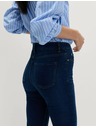 Marks & Spencer Дънки Sienna с еластични със стандартни крачоли Marks & Spencer тъмносини