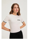 Moodo Памучна тениска бяла Moodo