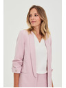 Moodo Сако със събрани ръкави розово Moodo