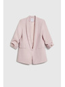 Moodo Сако със събрани ръкави розово Moodo