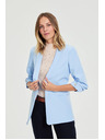 Moodo Сако със събрани ръкави светлосиньо Moodo