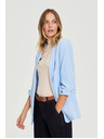 Moodo Сако със събрани ръкави светлосиньо Moodo