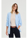 Moodo Сако със събрани ръкави светлосиньо Moodo