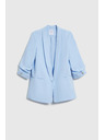 Moodo Сако със събрани ръкави светлосиньо Moodo