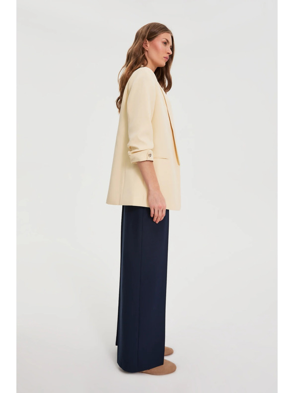 Moodo Сако със събрани ръкави жълто Moodo