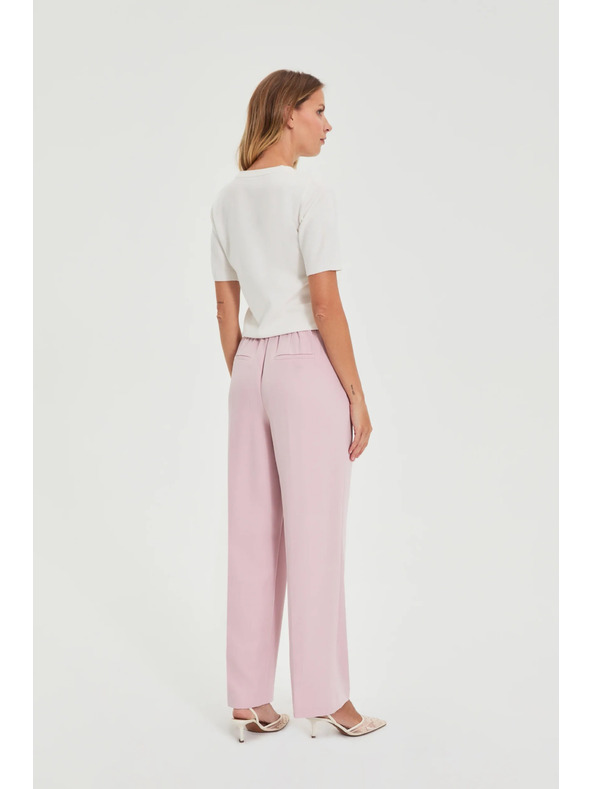 Moodo Панталони с подбор розови Moodo