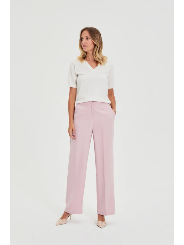 Moodo Панталони с подбор розови Moodo