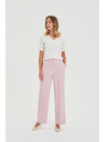 Moodo Панталони с подбор розови Moodo