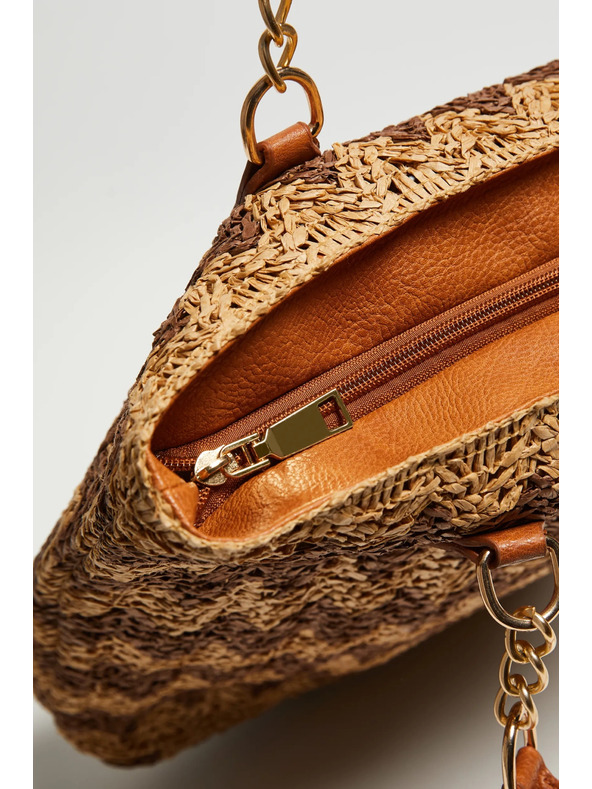 Moodo Летна чанта бежова Moodo