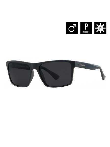 Horsefeathers Слънчеви очила Merlin - мат черен/сив