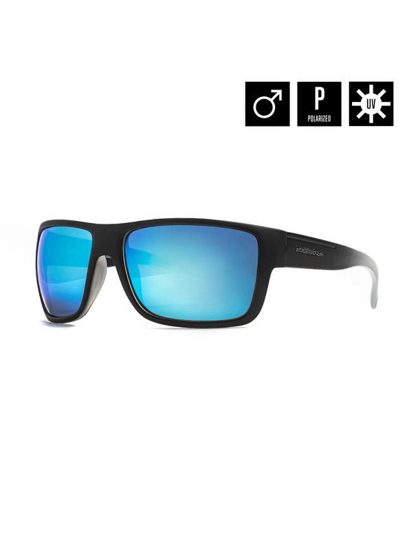 Horsefeathers Слънчеви очила Zenith - мат черен fade out/огледално синьо