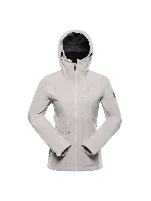 ALPINE PRO Дамско водоустойчиво яке с ptx мембрана ALPINE PRO ZARRA 2 moonbeam