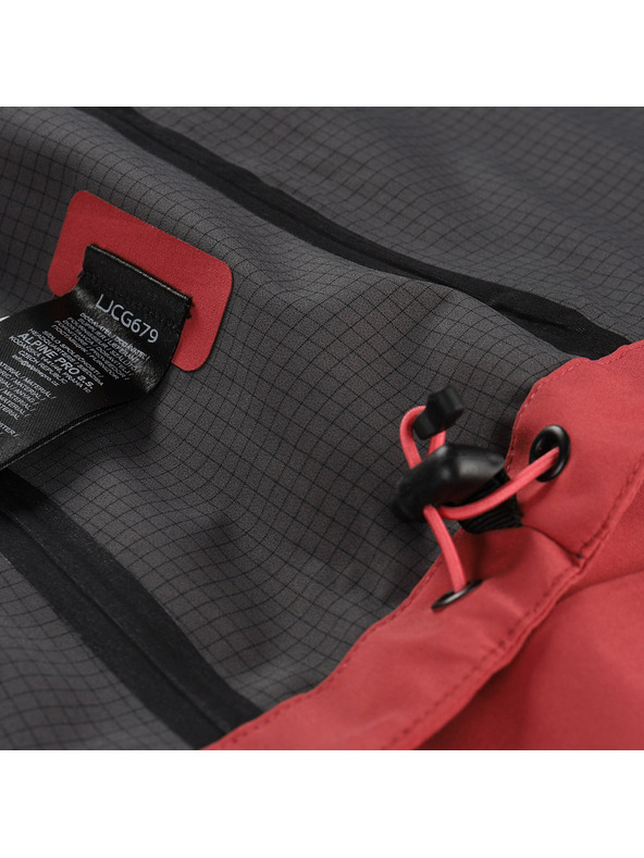ALPINE PRO Дамско водоустойчиво яке с ptx мембрана ALPINE PRO ZARRA 2 cardinal