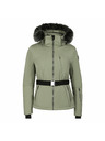 ALPINE PRO Дамско ски софтшел яке с мембрана ALPINE PRO DOWELA 2 oil green