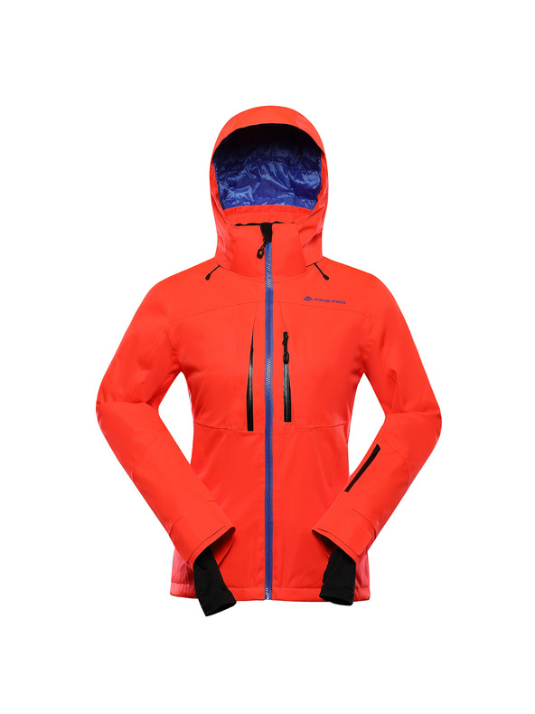 ALPINE PRO Дамско ски яке с мембрана ptx snow ALPINE PRO REASA 2 neon red