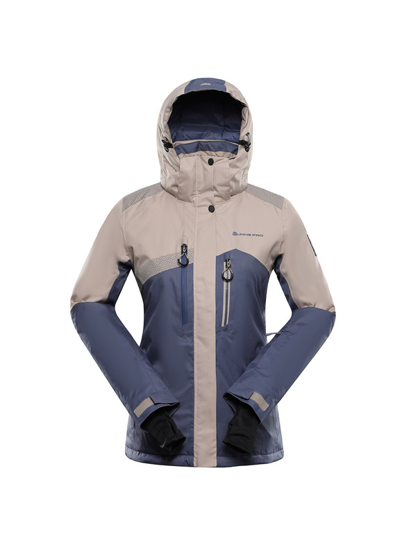 ALPINE PRO Дамско ски яке с мембрана ptx snow ALPINE PRO DEARA 2 simply taupe