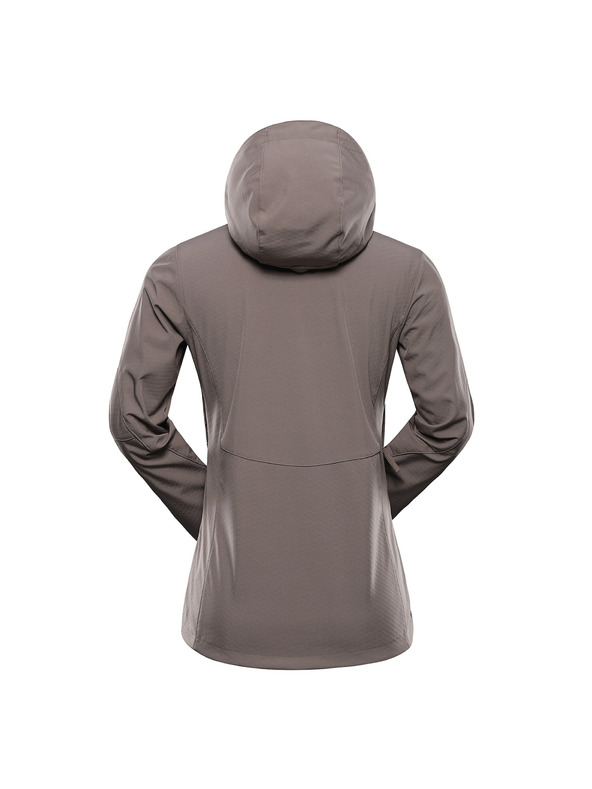 ALPINE PRO Дамско софтшел яке с мембрана ALPINE PRO HOORA 2 дървесен цвят