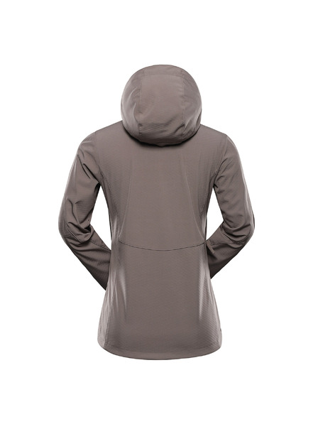 ALPINE PRO Дамско софтшел яке с мембрана ALPINE PRO HOORA 2 дървесен цвят