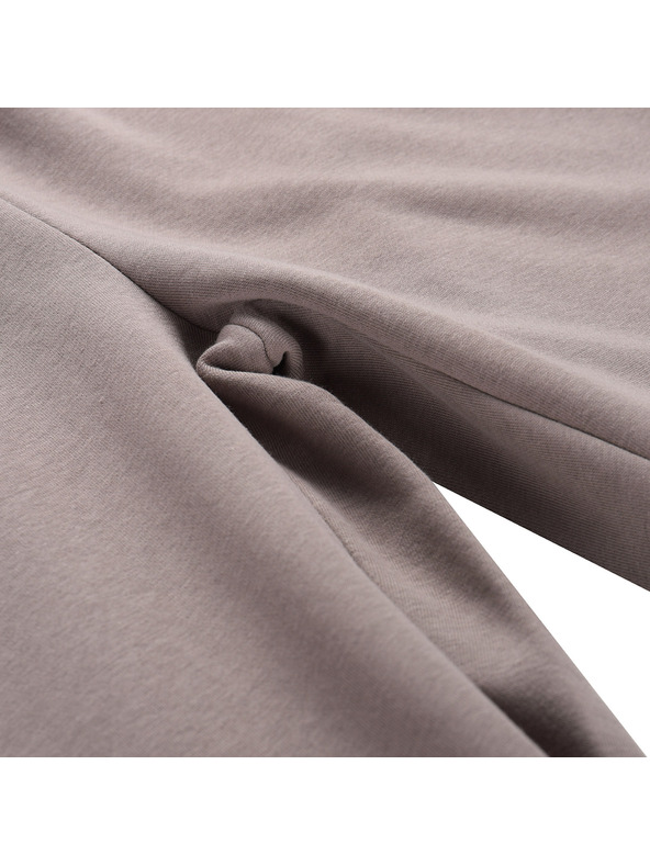 ALPINE PRO Дамски памучни суитшърт долнища ALPINE PRO DAKKA driftwood