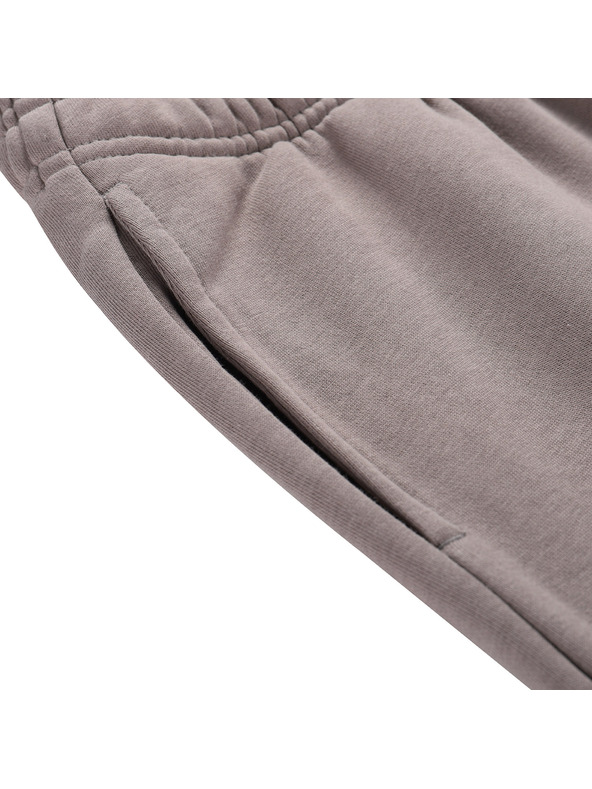 ALPINE PRO Дамски памучни суитшърт долнища ALPINE PRO DAKKA driftwood