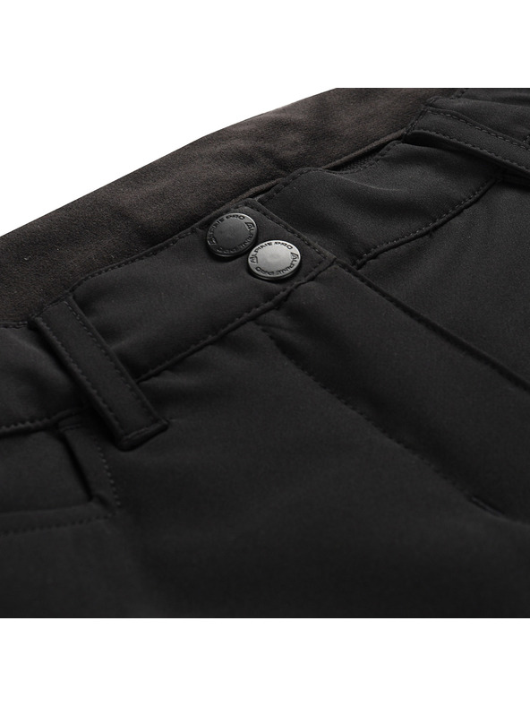 ALPINE PRO Дамски softshell къси панталони ALPINE PRO BAKA 2 black