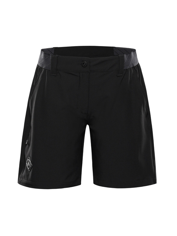 ALPINE PRO Дамски бързосъхнещи шорти ALPINE PRO ZAMBA 4 black