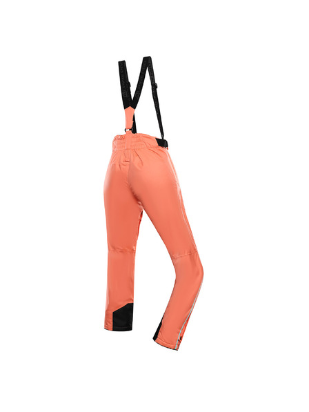 ALPINE PRO Дамски ски панталони с мембрана ptx сняг ALPINE PRO EDESA fresh salmon