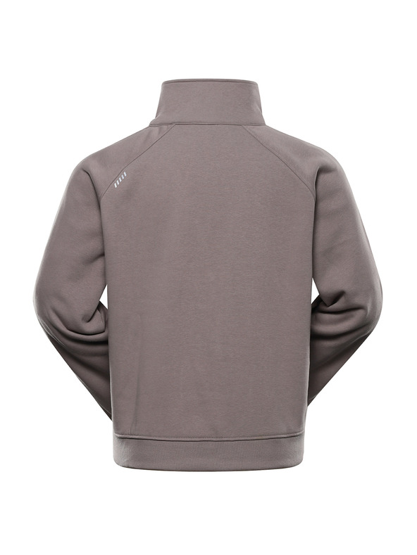 ALPINE PRO Женска памучна суитшърт ALPINE PRO NEGGA driftwood