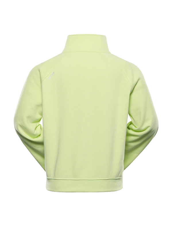 ALPINE PRO Женска памучна суитшърт ALPINE PRO NEGGA luminary green